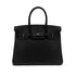 HERMES BIRKIN 30 BLACK VEAU EPSOM HAND BAG □O SHW 90291874 - PURPOSE
