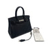 HERMES BIRKIN 30 BLACK VEAU EPSOM HAND BAG □O SHW 90291874 - PURPOSE