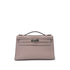 HERMES KELLY POCHETTE MINI SELLIER GLYCINE SWIFT HAND BAG T 90291878 - PURPOSE