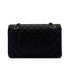 CHANEL VINTAGE CLASSIC FLAP MEDIUM CHAIN SHOULDER BAG BLACK LAMB SKIN 90291879 - PURPOSE