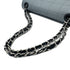 CHANEL VINTAGE CHOCOLATE BAR SPORTS LINE CHAIN SHOULDER BAG GRAY CAVIAR SKIN 90291881 - PURPOSE