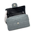 CHANEL VINTAGE CHOCOLATE BAR SPORTS LINE CHAIN SHOULDER BAG GRAY CAVIAR SKIN 90291881 - PURPOSE