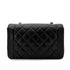 CHANEL VINTAGE DIANA MEDIUM CHAIN SHOULDER BAG BLACK LAMB SKIN 90291883 - PURPOSE