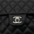 CHANEL CLASSIC FLAP MEDIUM CHAIN SHOULDER BAG BLACK LAMB SKIN 90291885 - PURPOSE