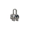 HERMES CADENA CHARM EXOTISME ELEPHANT 1988 SILVER ACCESSORY 90291899 - PURPOSE
