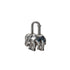 HERMES CADENA CHARM EXOTISME ELEPHANT 1988 SILVER ACCESSORY 90291899 - PURPOSE