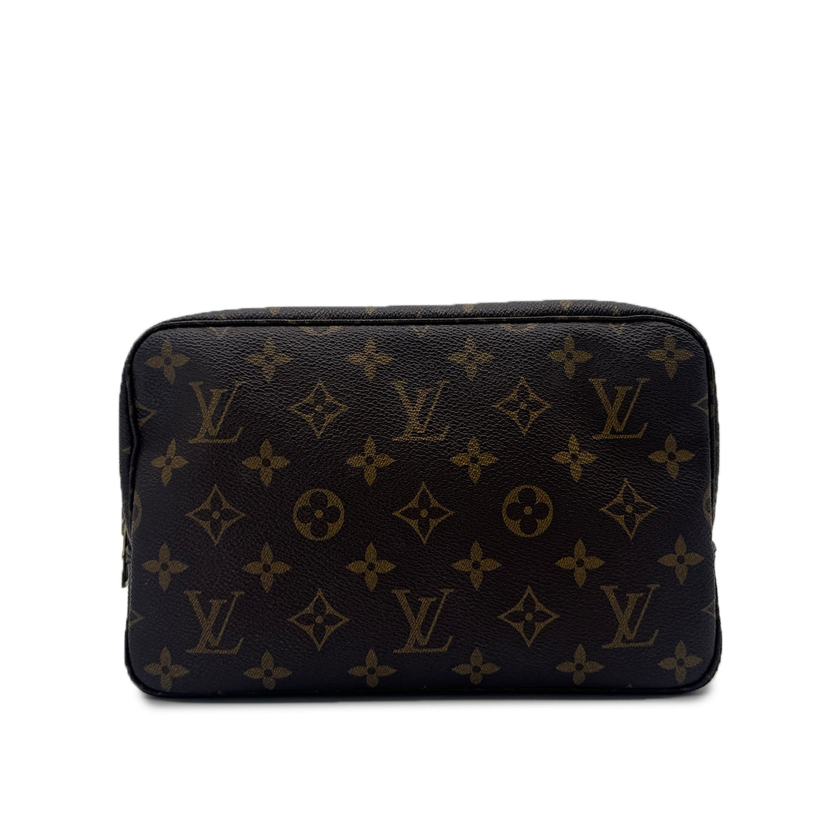 LOUIS VUITTON MONOGRAM TROUSSE TOILETTE 23 CLUTCH BAG BROWN MONOGRAM CANVAS M47524 90291900