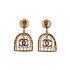 CHANEL VINTAGE EARRINGS BIRDCAGE COCOMARK ACCESSORY 93P 90291904 - PURPOSE
