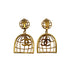 CHANEL VINTAGE EARRINGS BIRDCAGE COCOMARK ACCESSORY 93P 90291904 - PURPOSE