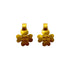 CHANEL VINTAGE EARRINGS CLOVER MOTIF COCOMARK ACCESSORY 95P 90291906 - PURPOSE