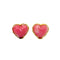 CHANEL VINTAGE EARRINGS HEART COCOMARK PINK ACCESSORY 28 90291907 - PURPOSE
