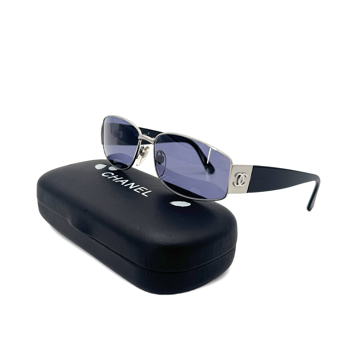 CHANEL SUNGLASSES COCOMARK BLACK EYEWEAR 90291911