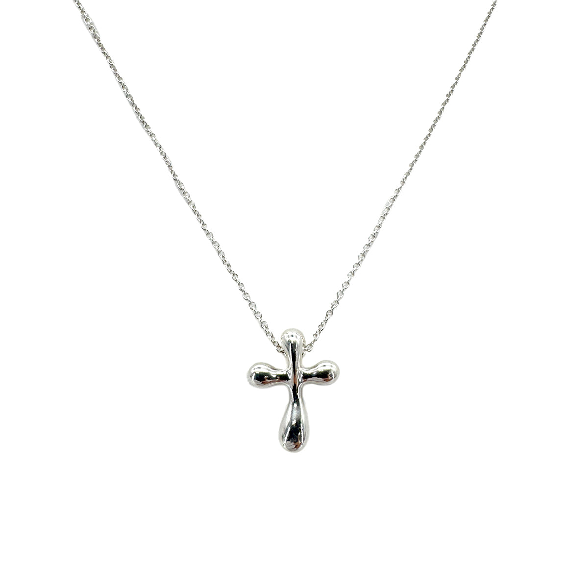 TIFFANY&Co. NECKLACE CROSS SILVER925 ACCESSORY 90291912