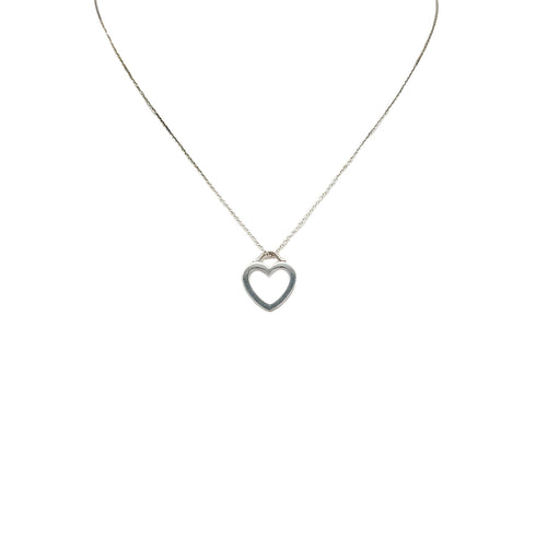 TIFFANY&Co. SENTIMENTAL HEART NECKLACE SMALL SILVER925 ACCESSORY 90292029 - PURPOSE