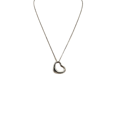 TIFFANY&Co. NECKLACE OPEN HEART 22MM SILVER925 ACCESSORY 90292033 - PURPOSE