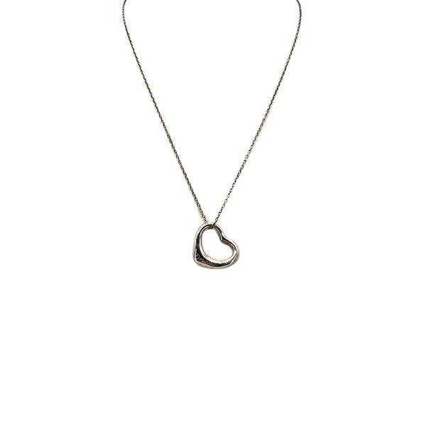 TIFFANY&Co. NECKLACE OPEN HEART 22MM SILVER925 ACCESSORY 90292033 - PURPOSE