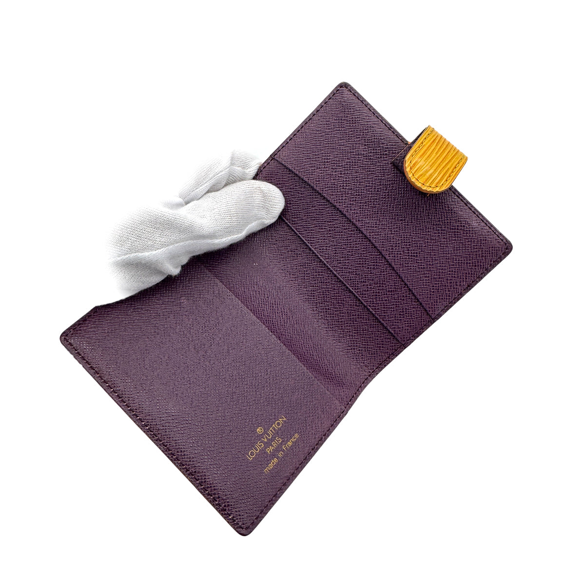 LOUIS VUITTON EPI AGENDA MINI TASSILI YELLOW EPI LEATHER R20079 90292043