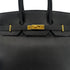 HERMES BIRKIN 35 BLACK TOGO HAND BAG □C GHW 90292047 - PURPOSE