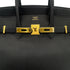 HERMES BIRKIN 35 BLACK TOGO HAND BAG □C GHW 90292047 - PURPOSE