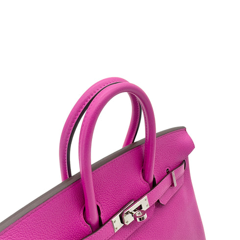 HERMES BIRKIN 25 VERSO MAGNOLIA CAPUCINE TAURILLON NOVILLO HAND BAG Y SHW 90292048 - PURPOSE