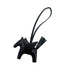 HERMES BAG CHARM RODEO PM SO BLACK AGNEAU MILO B 90292051 - PURPOSE