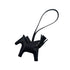 HERMES BAG CHARM RODEO PM SO BLACK AGNEAU MILO B 90292052 - PURPOSE