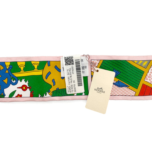 HERMES TWILLY FACTORY SUITE SCARF MULTICOLOR SILK 90292055 - PURPOSE