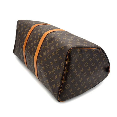 LOUIS VUITTON MONOGRAM KEEPALL 50 LUGGAGE BROWN M41426 90292059 - PURPOSE