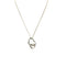 TIFFANY&Co. NECKLACE DOUBLE OPEN HEART SILVER925 ACCESSORY 90292063 - PURPOSE