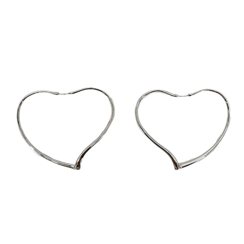 TIFFANY&CO. EARRINGS ELSA PERETTI OPEN HEART SILVER925 ACCESSORY 90292070 - PURPOSE