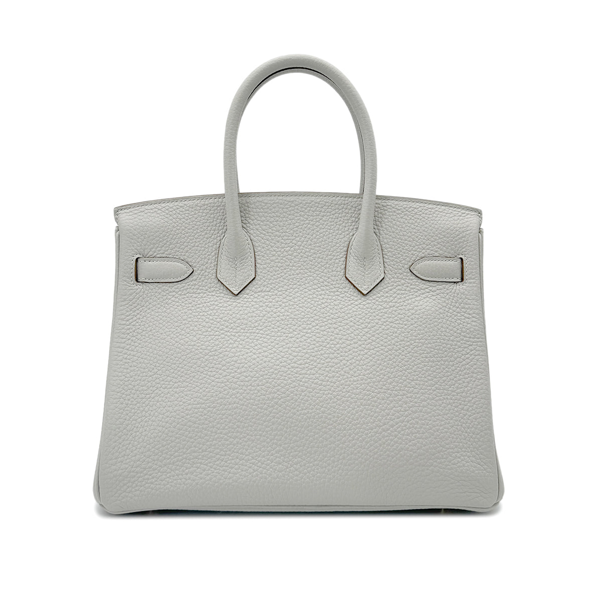 HERMES BIRKIN 30 GRIS PERLE TOGO HAND BAG D GHW 90292088