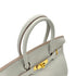 HERMES BIRKIN 30 GRIS PERLE TOGO HAND BAG D GHW 90292088 - PURPOSE