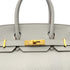 HERMES BIRKIN 30 GRIS PERLE TOGO HAND BAG D GHW 90292088 - PURPOSE