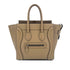 CELINE LUGGAGE MICRO SHOPPER HAND BAG DUNE LEATHER 90292090