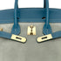 HERMES BIRKIN 35 CIEL BLUE DE GALICE GRIZZLY EVERCOLOR HAND BAG □R GHW 90292093 - PURPOSE