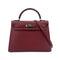HERMES KELLY WAFFLE 32 SELLIER ROUGE H DEUTCH HAND SHOULDER BAG □G SHW 90292094 - PURPOSE