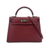 HERMES KELLY WAFFLE 32 SELLIER ROUGE H DEUTCH HAND SHOULDER BAG □G SHW 90292094 - PURPOSE