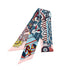 HERMES TWILLY DE'L OMBRELLE AUX DUE SCARF MULTICOLOR SILK 90292098 - PURPOSE