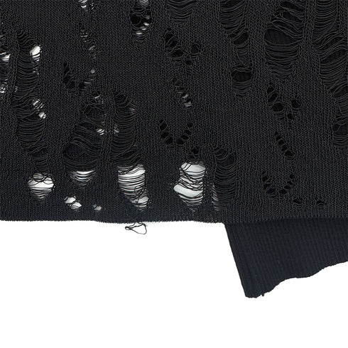 CHANEL COCO BUTTON SLEEVELESS KNIT DRESS BLACK WHITE COTTON 38 P43 RTW 90292105