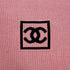 CHANEL VINTAGE COCOMARK LOGO HALF SLEEVE TOPS PINK COTTON 38 03A RTW 90292115 - PURPOSE