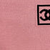 CHANEL VINTAGE COCOMARK LOGO HALF SLEEVE TOPS PINK COTTON 38 03A RTW 90292115 - PURPOSE