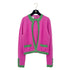 CHANEL VINTAGE COCO BUTTON TWIN SET CARDIGAN 1996 FALL PINK CASHMERE 40 96A RTW 90292118 - PURPOSE