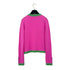 CHANEL VINTAGE COCO BUTTON TWIN SET CARDIGAN 1996 FALL PINK CASHMERE 40 96A RTW 90292118 - PURPOSE