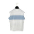 CHANEL SLEEVELESS TOPS LOGO WHITE BLUE COTTON 44 00S RTW 90292443