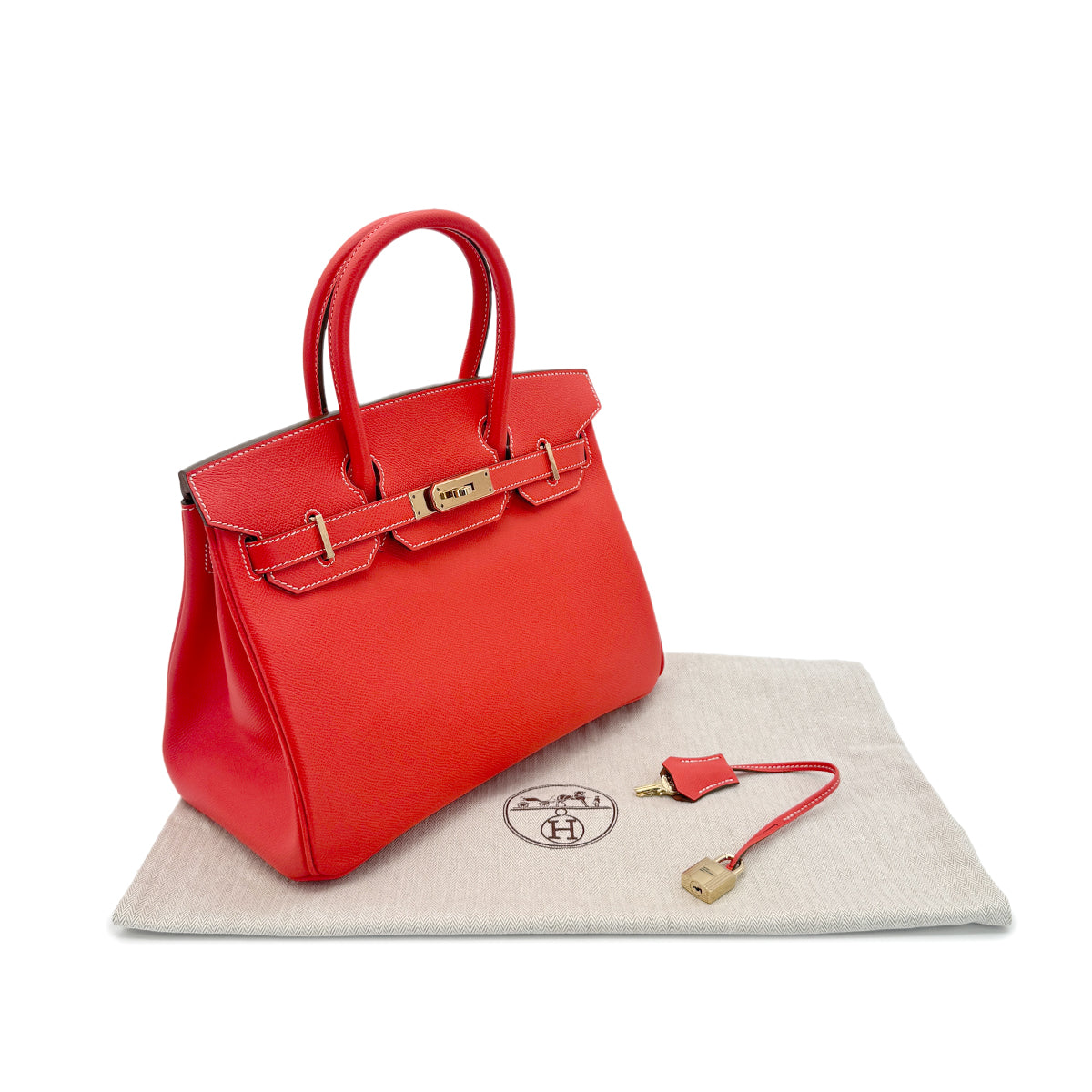 HERMES CANDY BIRKIN 30 ROSE JAIPUR GOLD VEAU EPSOM HAND BAG □P GHW 90292485