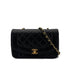 CHANEL VINTAGE DIANA SMALL CHAIN SHOULDER BAG BLACK LAMB SKIN 90292486 - PURPOSE