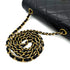 CHANEL VINTAGE DIANA SMALL CHAIN SHOULDER BAG BLACK LAMB SKIN 90292486 - PURPOSE