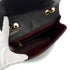 CHANEL VINTAGE CHEVRON CHAIN SHOULDER BAG BLACK LAMB SKIN 90292489 - PURPOSE