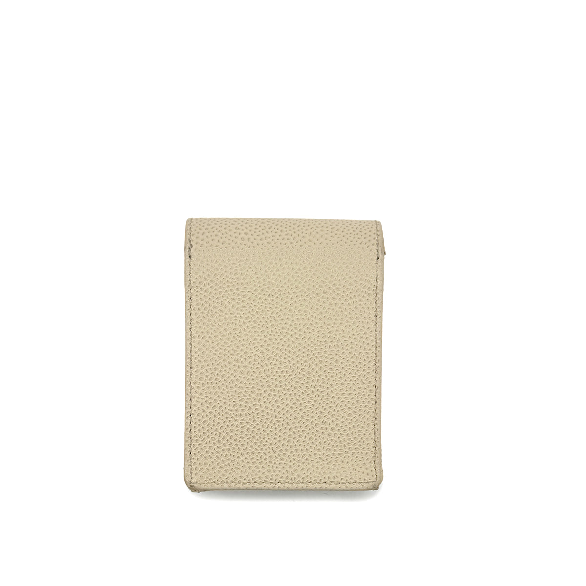 CHANEL VINTAGE COCOMARK CIGARETTE CASE WHITE BEIGE LAMB SKIN 90292490