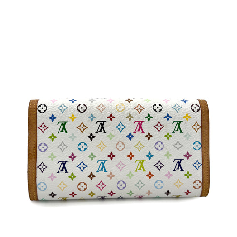 LOUIS VUITTON MONOGRAM MULTICOLOR PORTE TRESOR INTERNATIONAL WALLET M92659 90292492 - PURPOSE